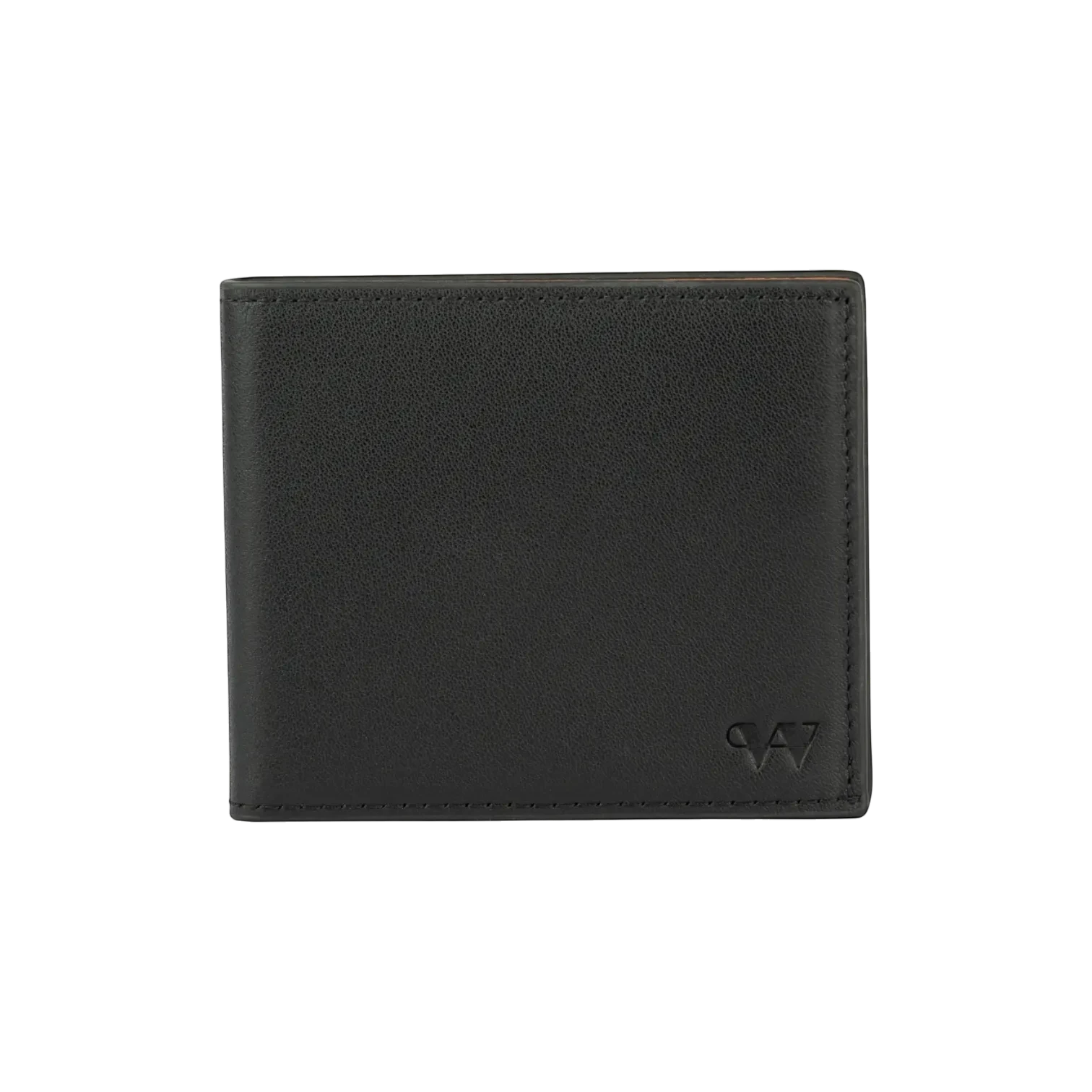 Wildebeast The Drift slim black Nappa leather wallet with RFID protection and minimal stitched design