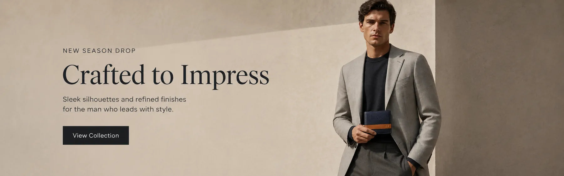 Crafted to Impress — new season drop of sleek, refined leather goods for men