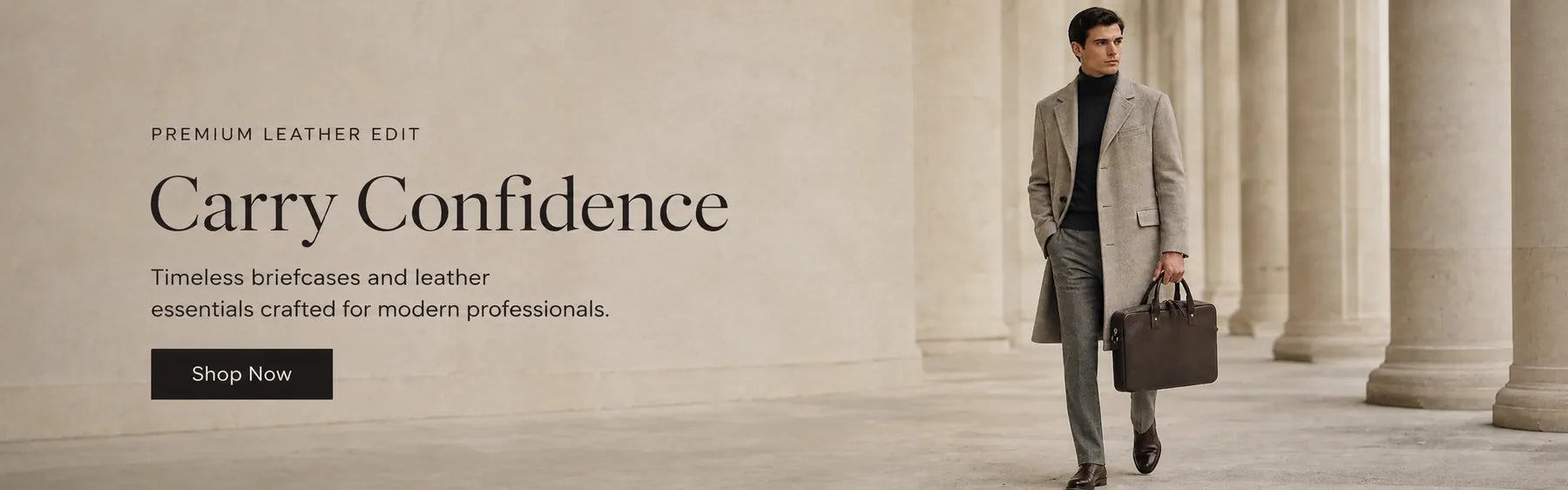 Carry Confidence — timeless leather briefcases for modern professionals