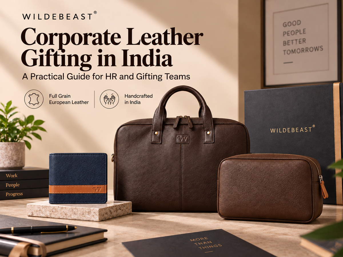 Wildebeast - Corporate Leather Gifting in India A Practical Guide for HR and Gifting Teams