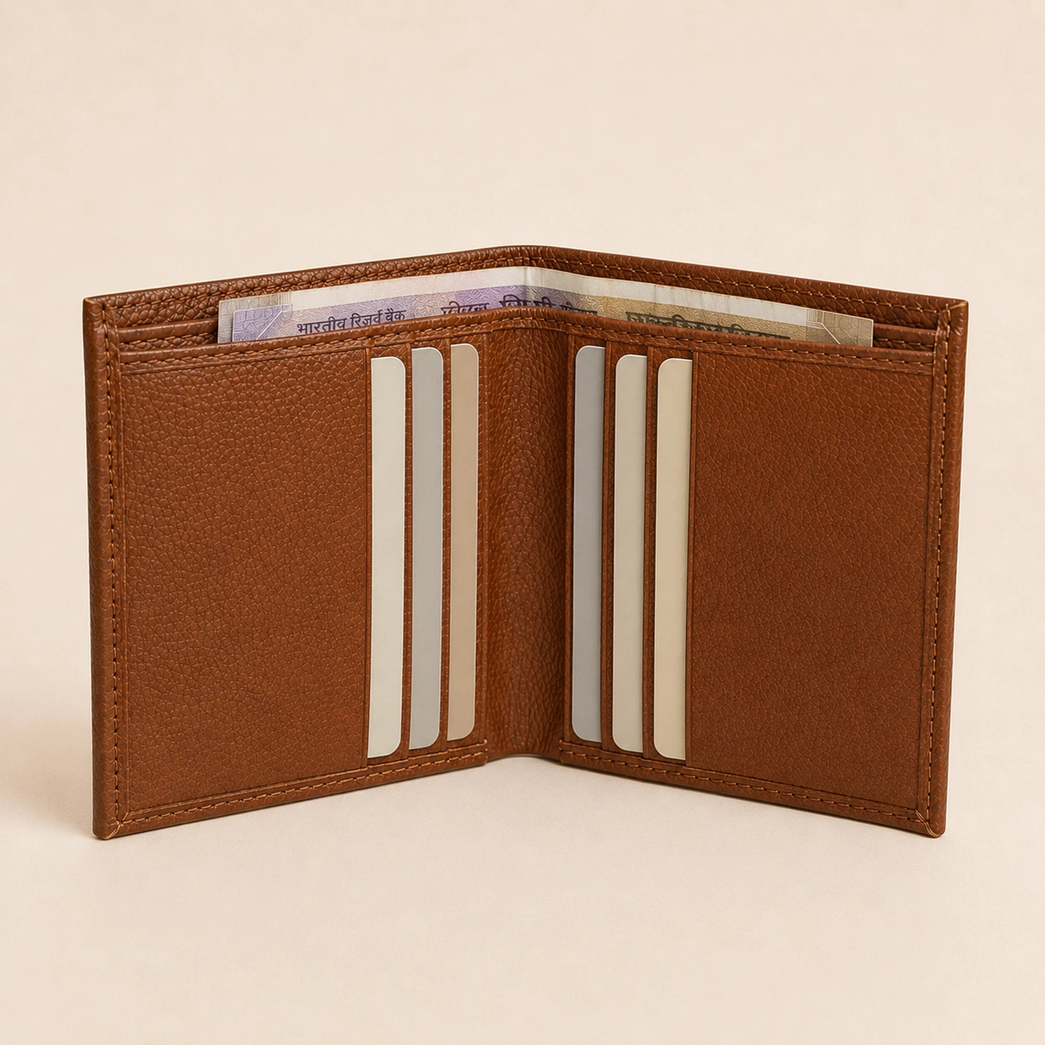 WF-001 wallet with cards and cash