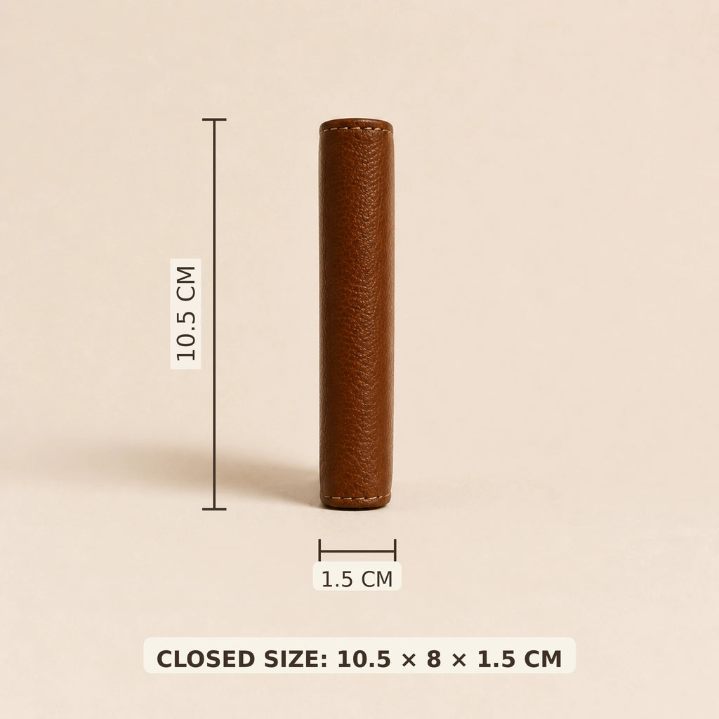 WF-002 trifold wallet dimensions