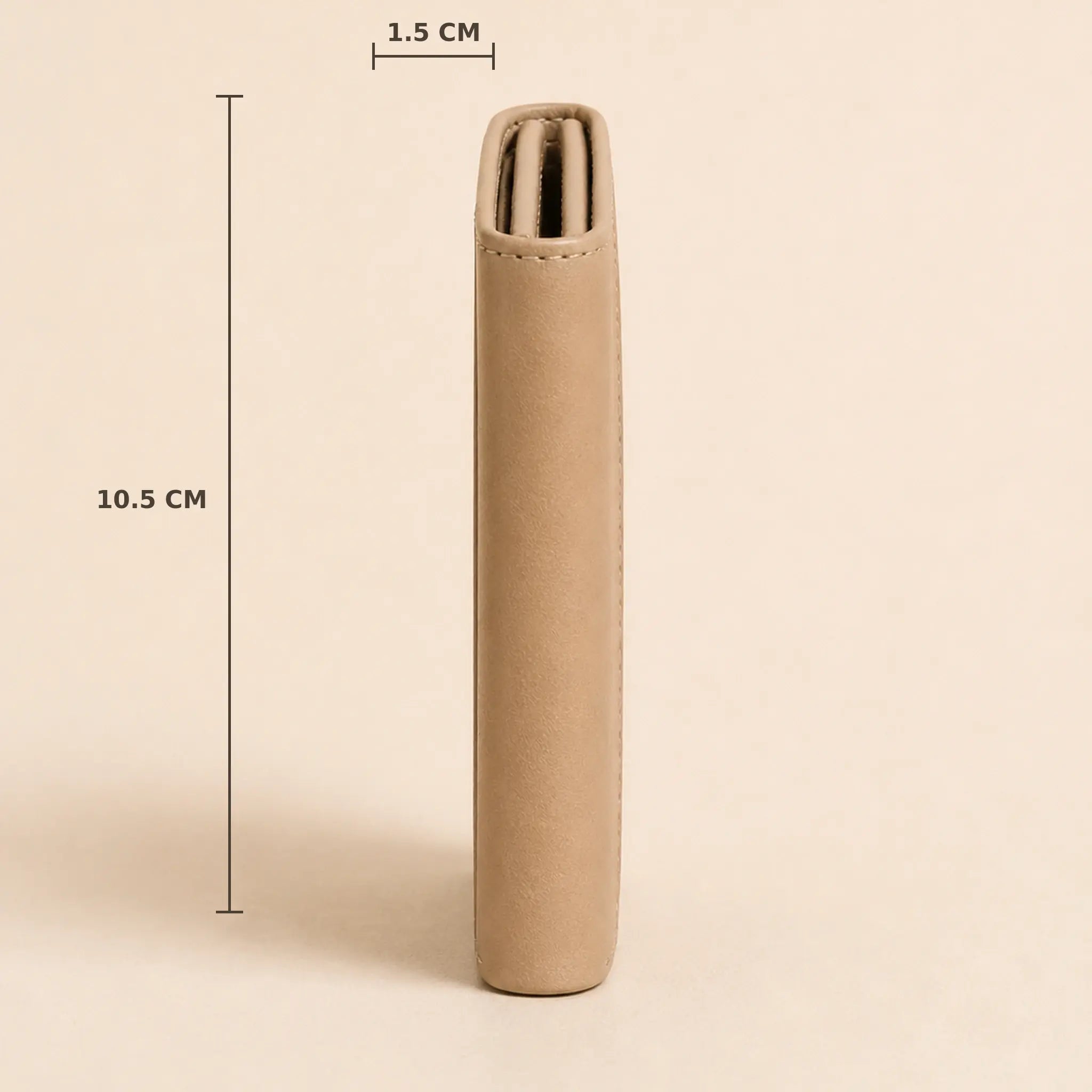 WF-003 wallet dimensions 10.5 centimetres by 1.5 centimetres