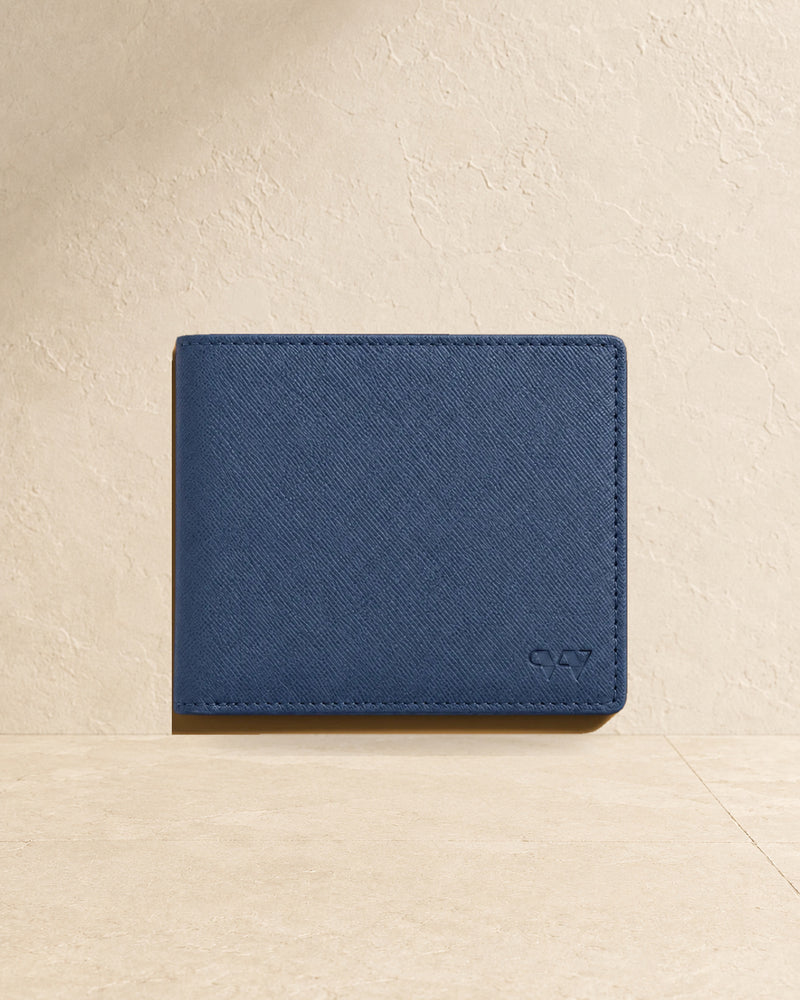 Wildebeast The Edge leather wallet, front view