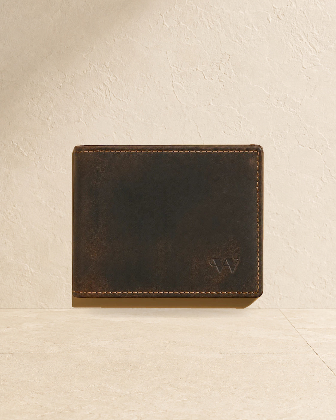 Wildebeast The Ranger leather wallet, front view