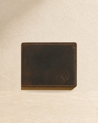 Wildebeast The Ranger leather wallet, front view